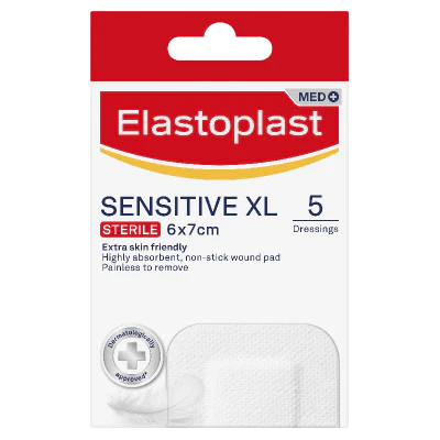Elastoplast Sensitive Xl Dressing 5pk
