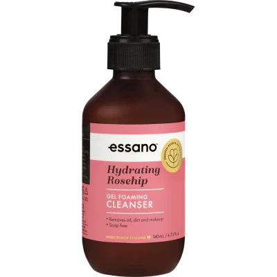 Essano Rosehip Gel Foaming Cleanser 140ml