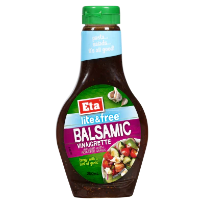 Eta Lite & Free Balsamic Vinaigrette 250ml