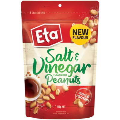 Eta Salt & Vinegar Peanuts 150g