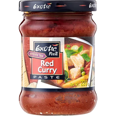 Exotic Food Red Curry Paste 220g