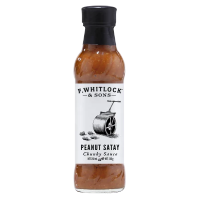 F.Whitlock & Sons Peanut Satay Chunky Sauce 250ml