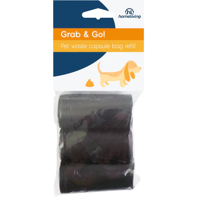 Fackelmann Pet Hygiene Capsule Bag Refill 60pk