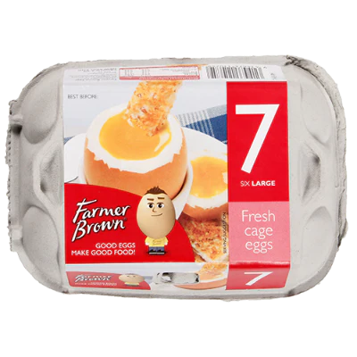 Farmer Brown Size 7 Eggs 6pk