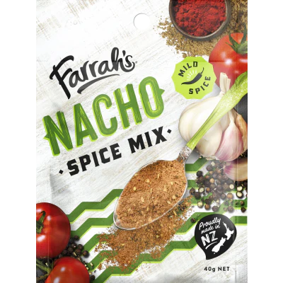 Farrah's Nacho Mild Spice Mix 40g