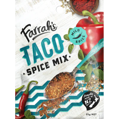 Farrah's Taco Mild Spice Mix 35g