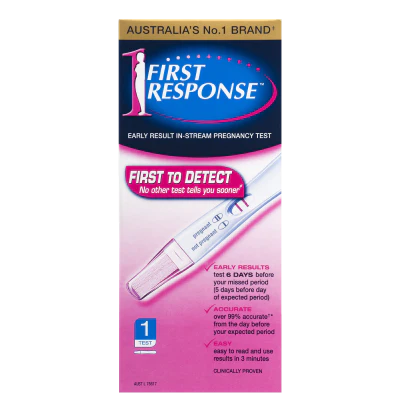 First Response Instream Pregnancy Test 1ea