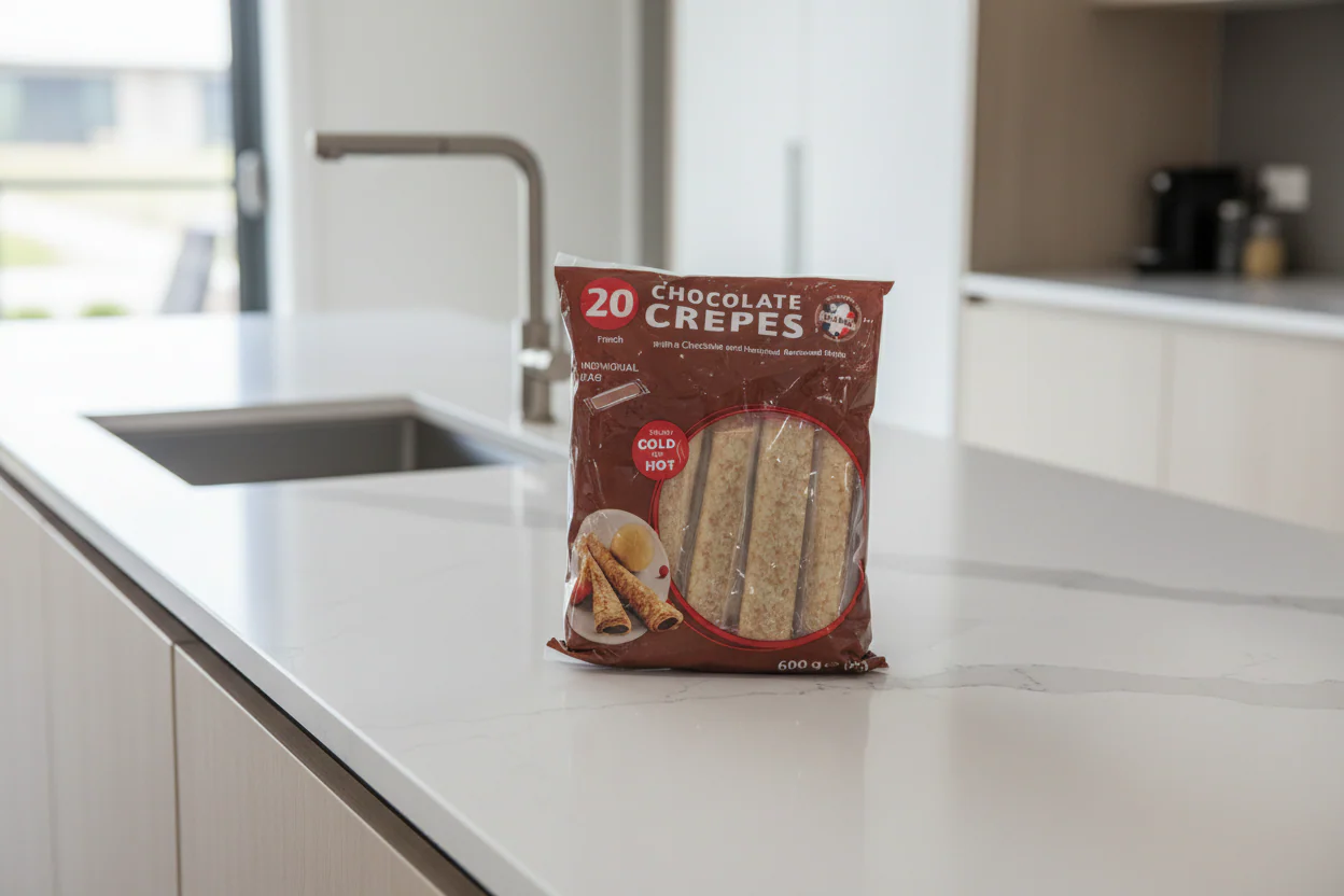 French Crepes with Choco & Hazelnut Filling 20 x 30g - Image 2