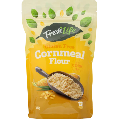 Fresh Life Gluten Free Cornmeal Flour 450g