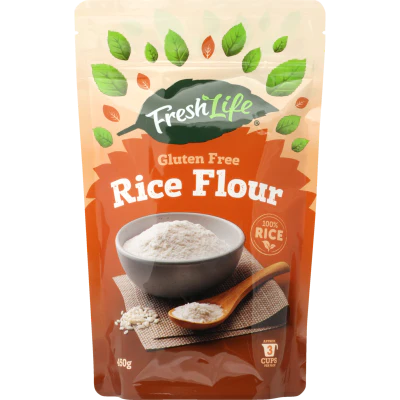 Fresh Life Gluten Free Rice Flour 450g