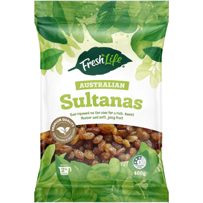 Fresh Life Sultanas 400g
