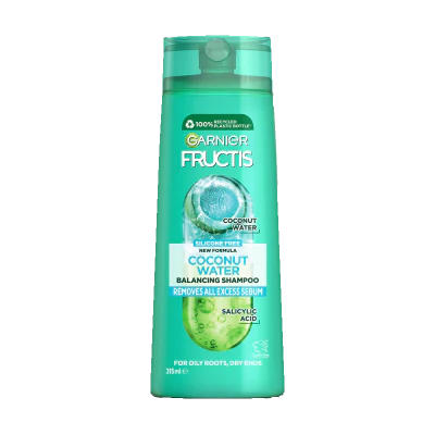 Garnier Fructis Coconut Water Balancing Shampoo 315ml