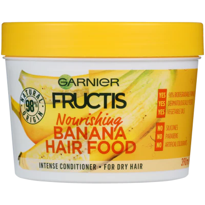 Garnier Fructis Nourishing Banana Hair Food For Dry Hair 390ml