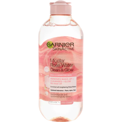 Garnier Micellar Rose Water Clean & Glow 400ml