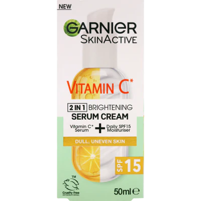 Garnier Vitamin C 2 In 1 Brightening Serum Cream 50ml