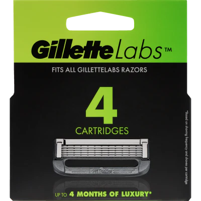 Gillette Labs Razor Cartridges 4pk