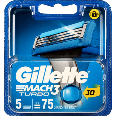 Gillette Mach3 Cartridges 5pk