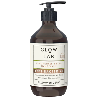 Glow Lab Lemongrass & Lime Anti-Bacterial Hand Wash 300ml