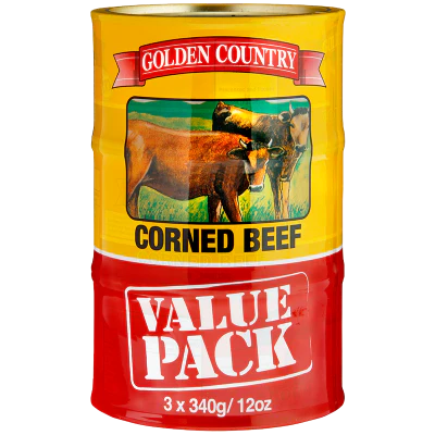 Golden Country Corned Beef Value Pack 3pk