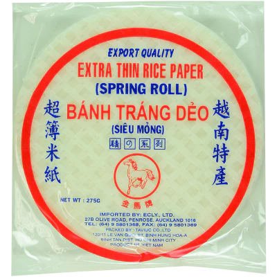 Golden Horse Extra Thin Rice Paper 275g