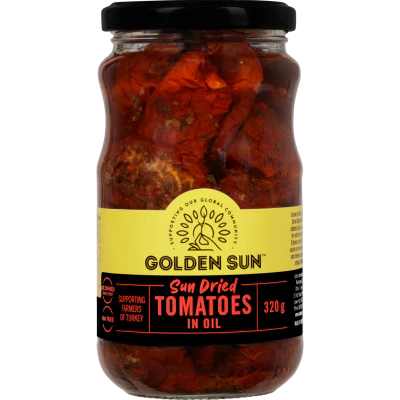 Golden Sun Sun Dried Tomatoes In Oil 320g