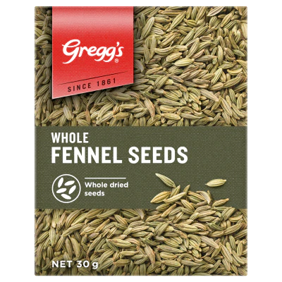 Gregg's Whole Fennel Seeds 30g