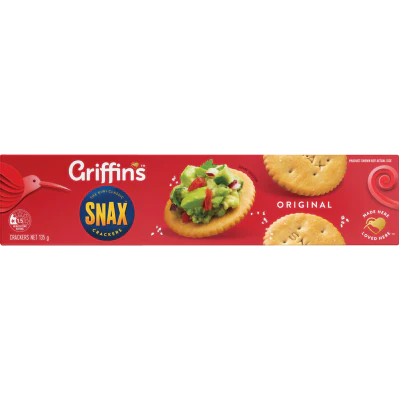 Griffin's Snax Original Crackers 135g