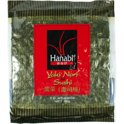Hanabi Yaki Nori For Sushi 25g