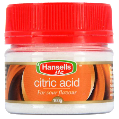 Hansells Citric Acid For Sour Flavour 100g