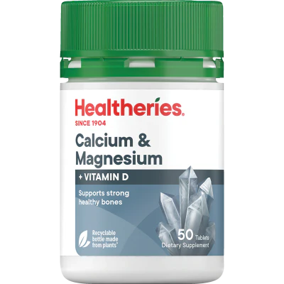 Healtheries Calcium & Magnesium Tablets 50pk