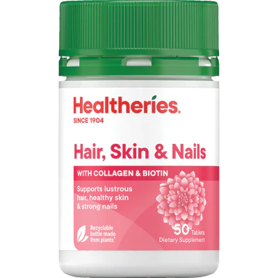 Healtheries Hair Skin & Nails Tablets 50pk