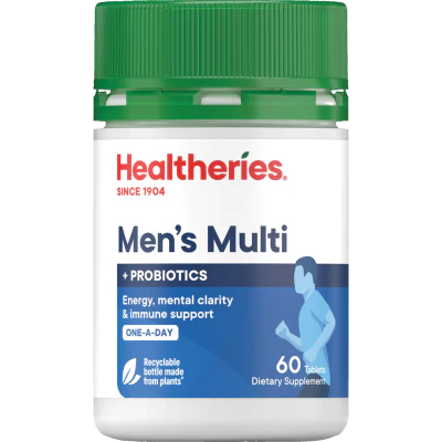 Healtheries Men's Multi One A Day Tablets 60pk