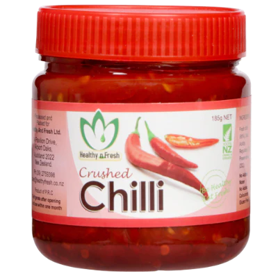 Healthy n Fresh Crushed Chilli 185g