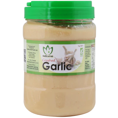 Healthy n Fresh Crushed Garlic 1kg