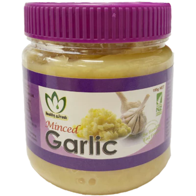 Healthy n Fresh Minced Garlic. 185g
