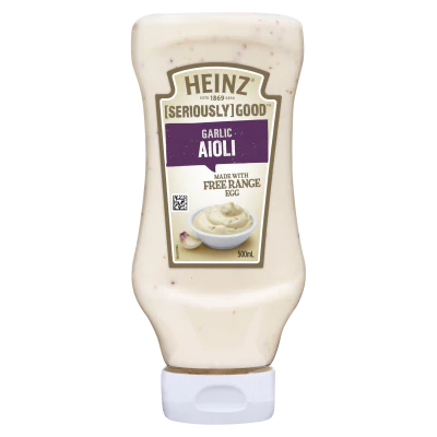 Heinz Seriously Good Garlic Aioli 500ml