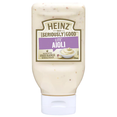 Heinz Seriously Good Lite Aioli 295ml