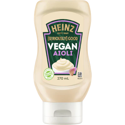 Heinz Seriously Good Vegan Aioli 270g