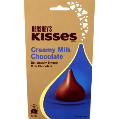 Hershey's Kisses Creamy Milk Chocolates 118g
