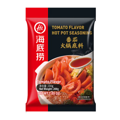 HIDILAO Tomato Flavour Hot Pot Seasoning 200g