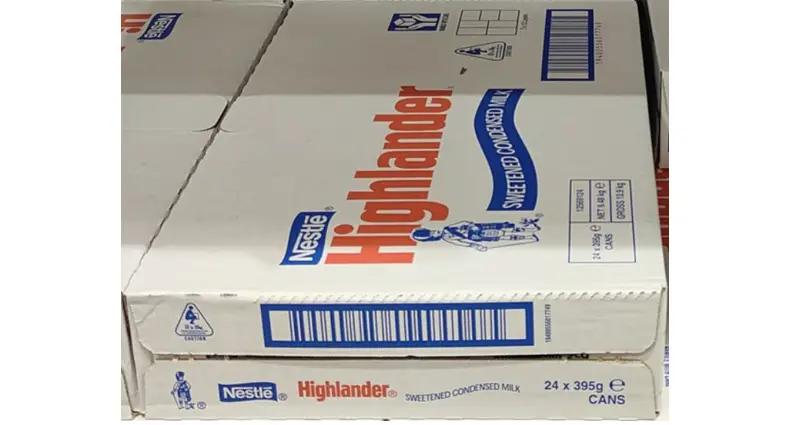 Highlander Sweetened Condensed Milk 24 x 395g