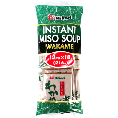 Hikari Miso Wakame Instant Noodle Soup 216g