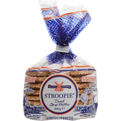 Holland Bakehouse Stroopie Dutch Syrup Waffles 250g