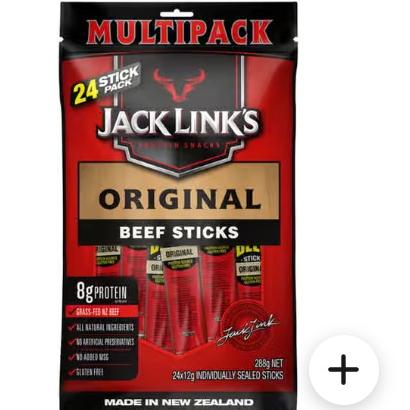 Jack Link's Beef Stick 24 g x 12 ct