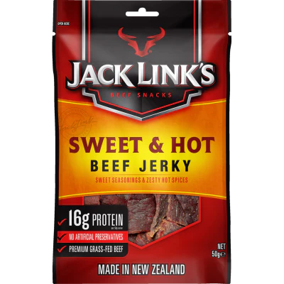 Jack Link's Sweet & Hot Beef Jerky 50g