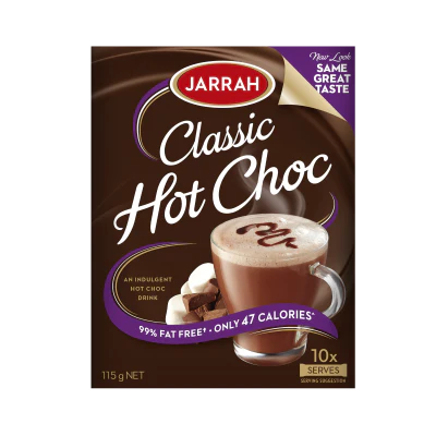 Jarrah Classic Hot Choc Sachets 10pk