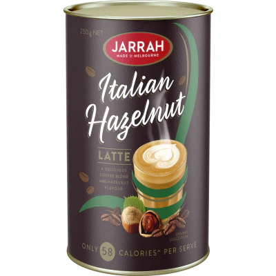 Jarrah Italian Hazelnut Latte 250g