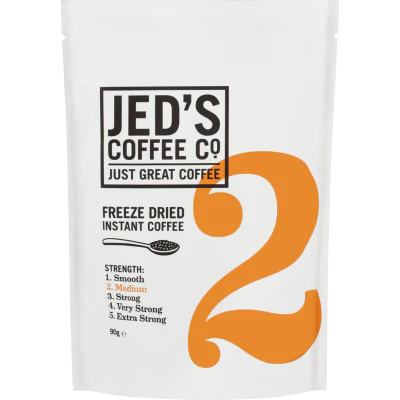 Jed's Coffee Co. 2 Medium Instant Coffee Refill 90g