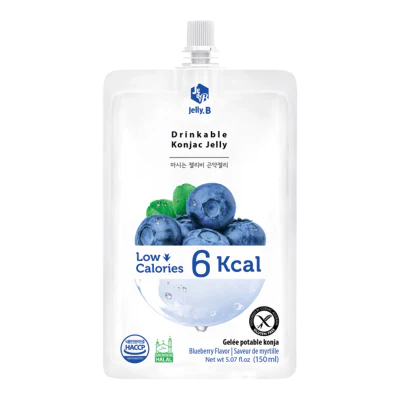 Jelly.B Blueberry Flavour Drinkable Konjac Jelly 150ml