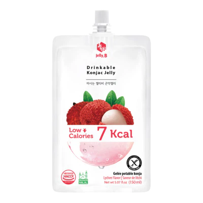 Jelly.B Lychee Flavour Drinkable Konjac Jelly 150ml
